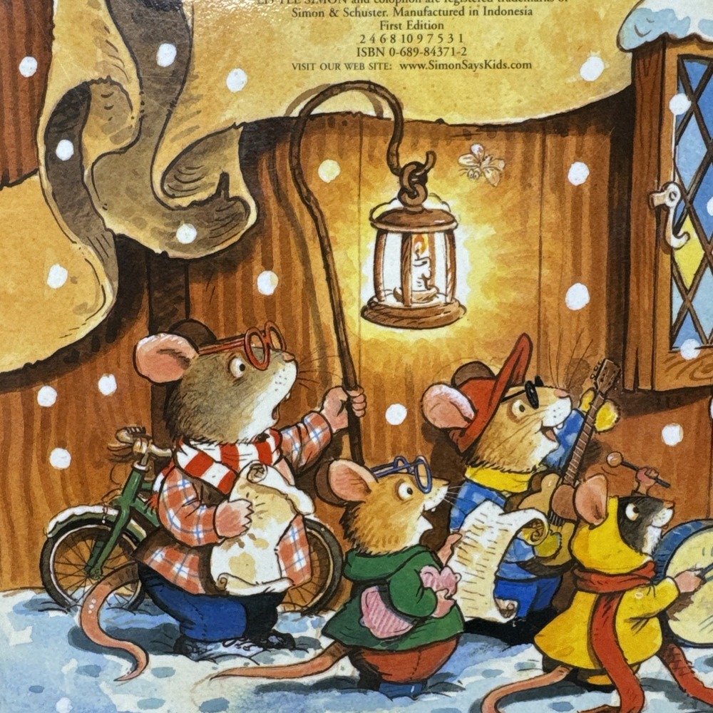 VTG Advent Calendar COUNTING TO CHRISTMAS Mice Gillian Chapman EUC 24 Mini Books - Picture 6 of 16